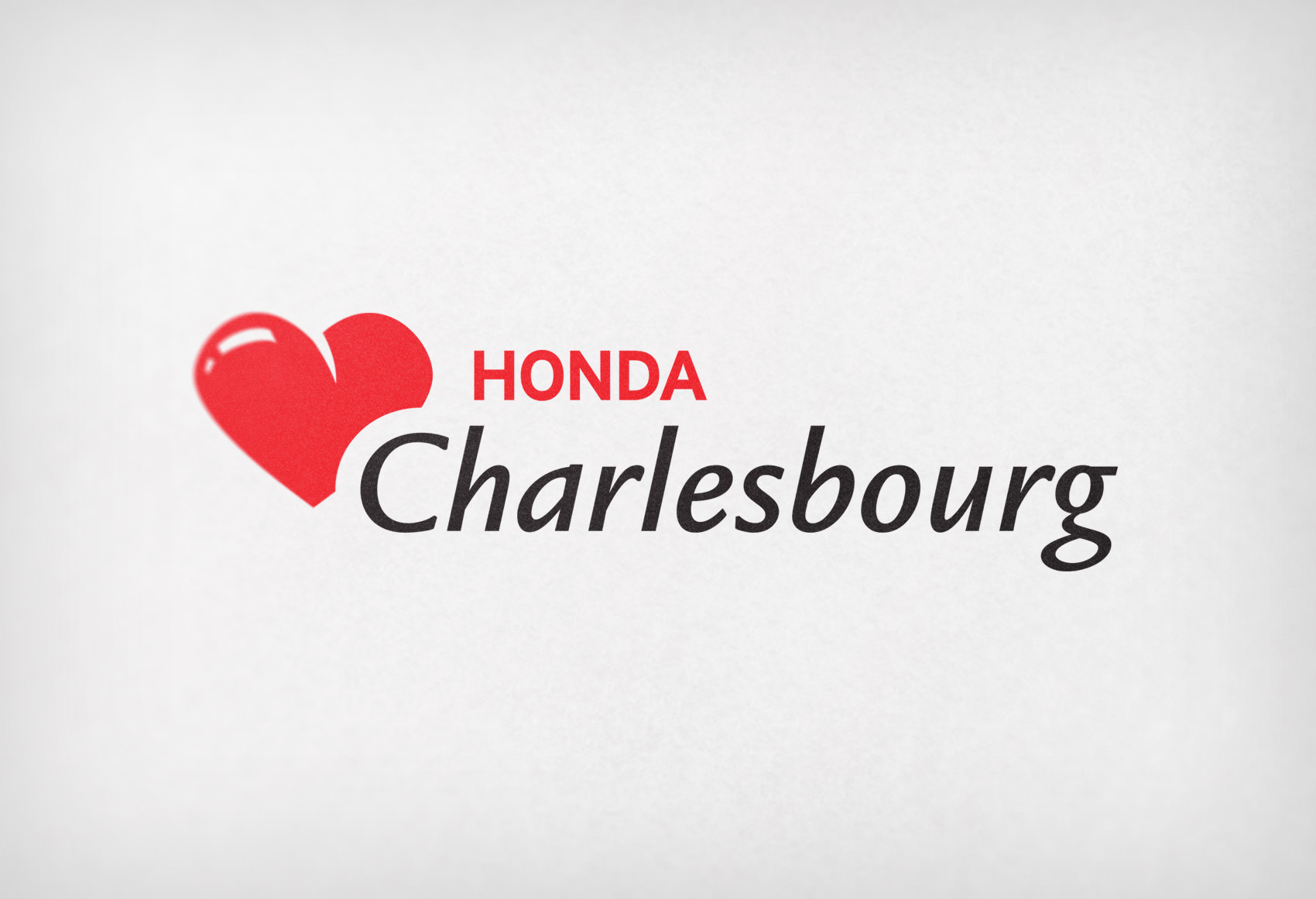 Signature corporative - Mandat pour Honda Charlesbourg - Logo