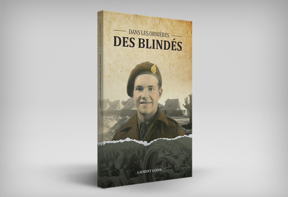 Couverture du livre Dans les ornières des blindés de Laurent Godin 1923-2020